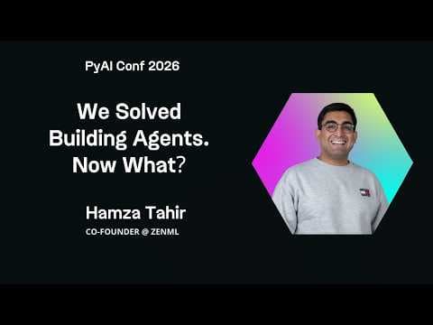 Hamza Tahir: We Solved Building Agents. Now What?