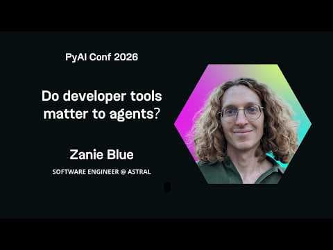 Zanie Blue: Do developer tools matter to agents?