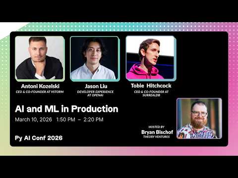 Panel discussion: AI and ML in Production