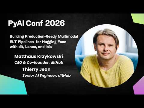 Matthaus Krzykowski: Building Production-Ready Multimodal ETL Pipelines